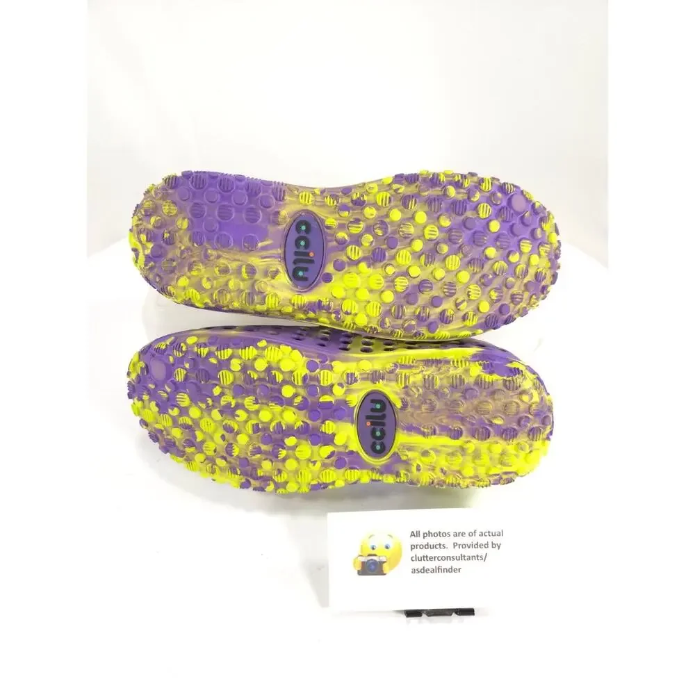 CCILU Kids Summer Youths Beach Water Shoe Girls Size 2 304029009 Yellow Purple